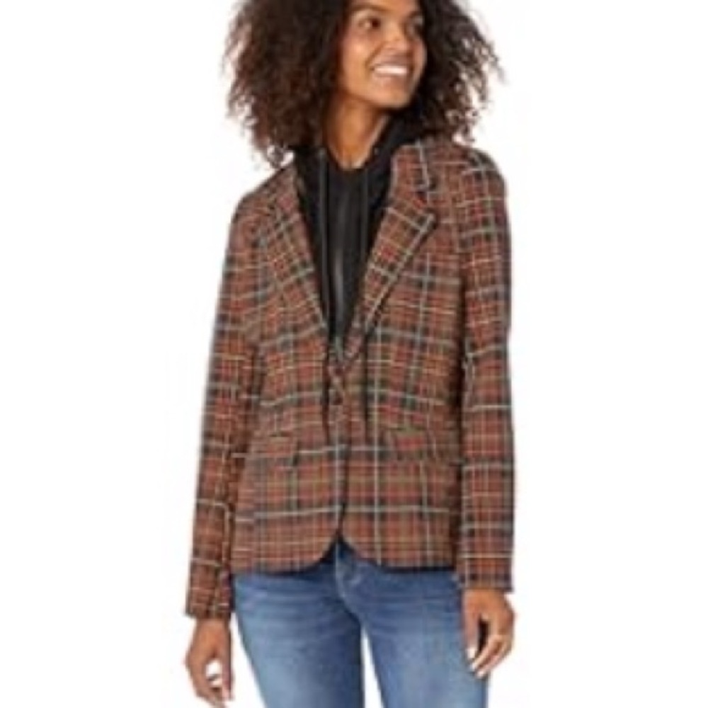 Liverpool boyfriend blazer with removable hood (zip in) XL